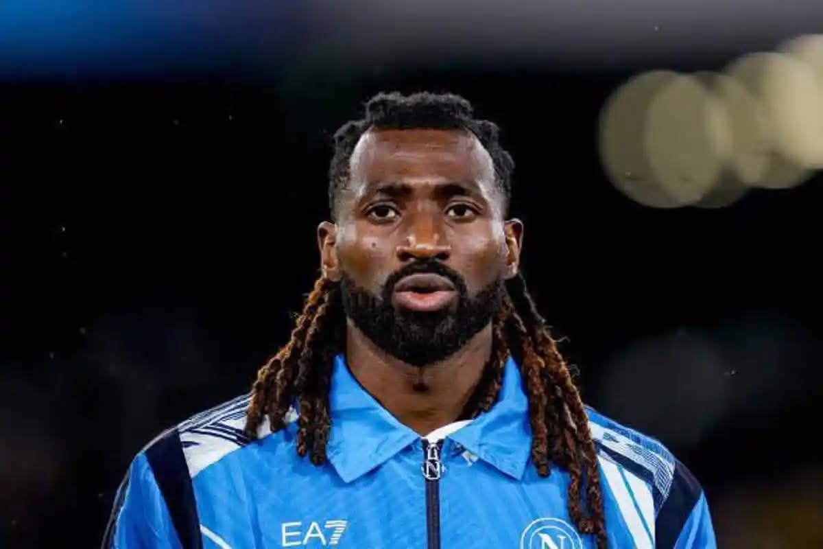 André-Frank Zambo Anguissa fait son retour dans l'équipe de Naples après une longue absence