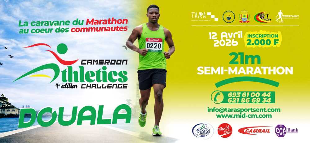 Le Cameroon Athletics Challenge 2026 lance sa 4ème édition en prélude au marathon de Douala