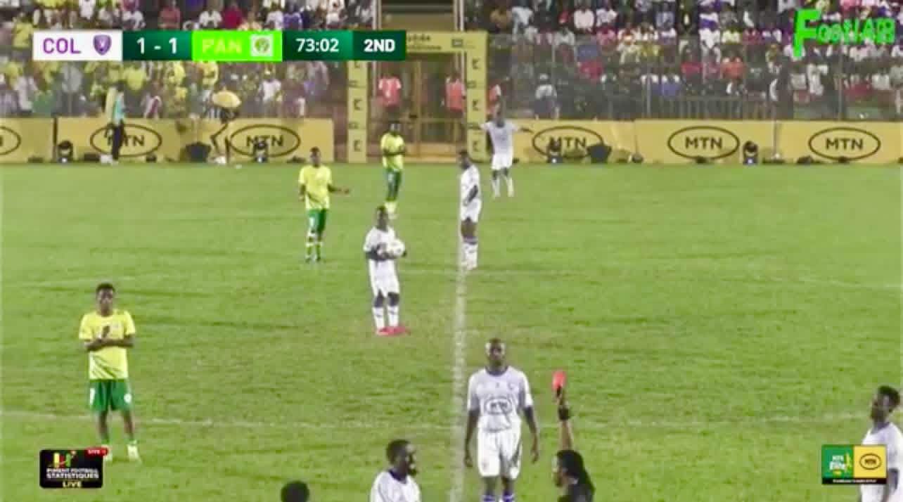 Supercoupe du Cameroun : Le match entre Colombe et Panthère interrompu suite à une contestation arbitrale